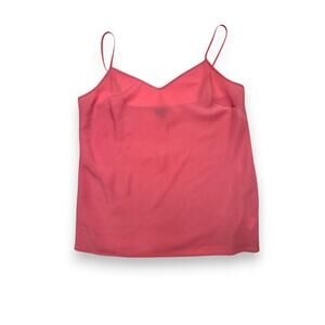 Talbots Silk Sheer Camisole in Vibrant Pink Size Small Petite